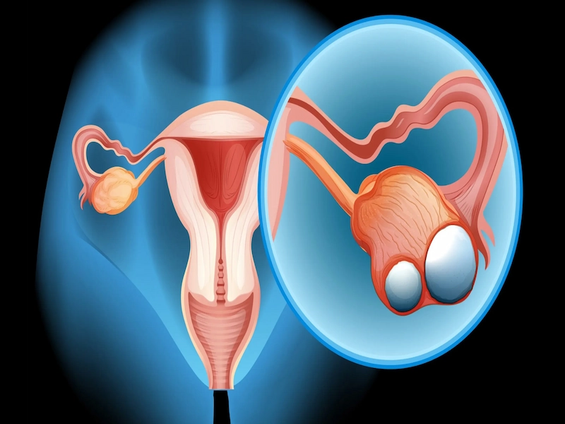 ارتباط چاقی با کیست تخمدان چیست
